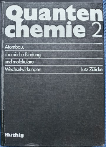 Quantenchemie ein lehrgang - -,