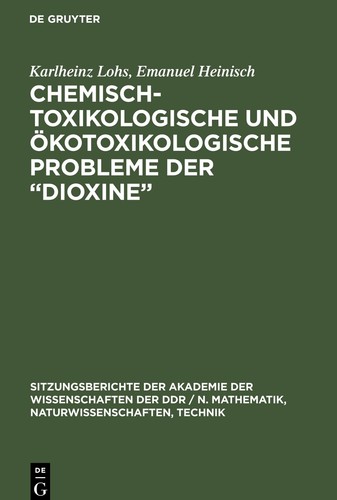 Chemisch toxikologische und - chemisch-toxikologische,